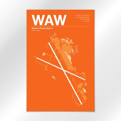 WAW Airport Diagram