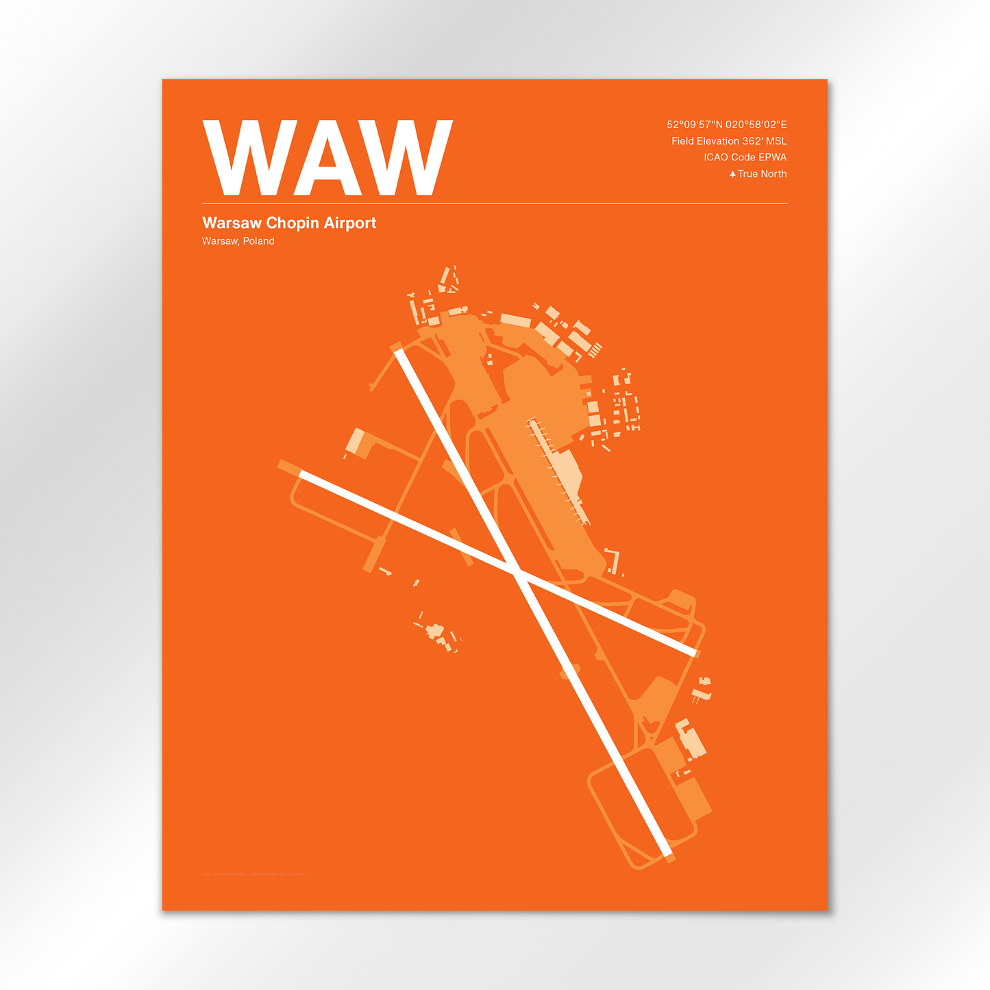WAW Airport Diagram