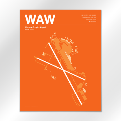 WAW Airport Diagram