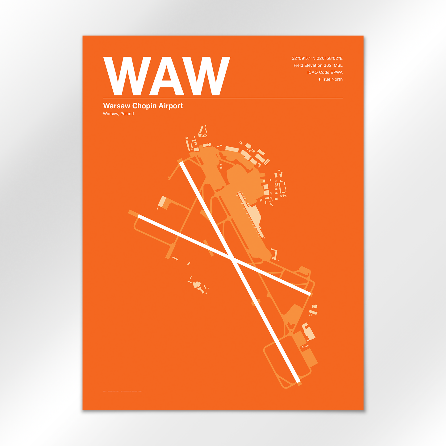 WAW Airport Diagram