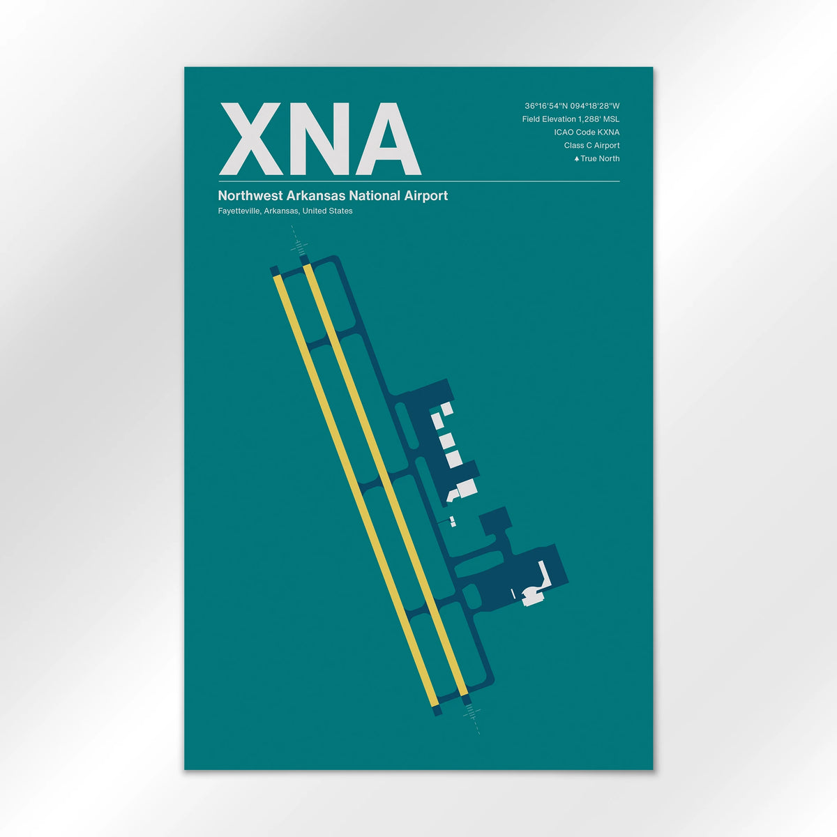 XNA Airport Diagram