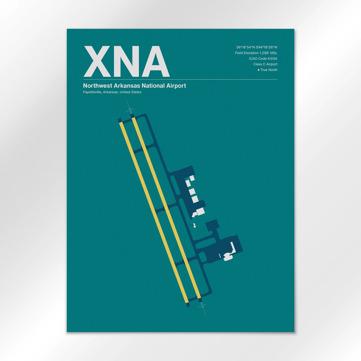 XNA Airport Diagram