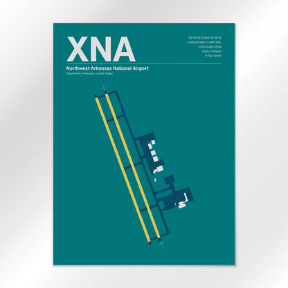 XNA Airport Diagram