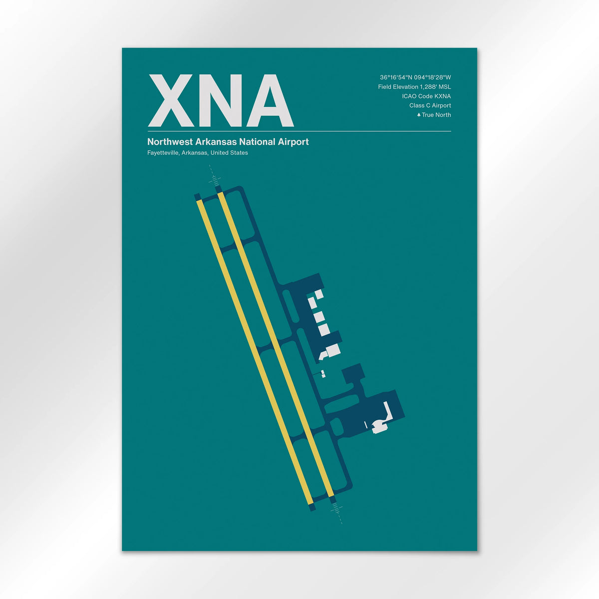XNA Airport Diagram
