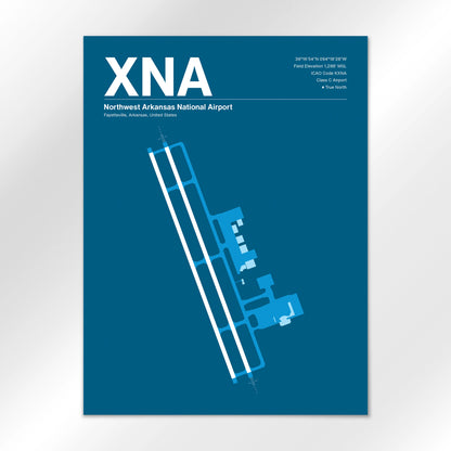 XNA Airport Diagram