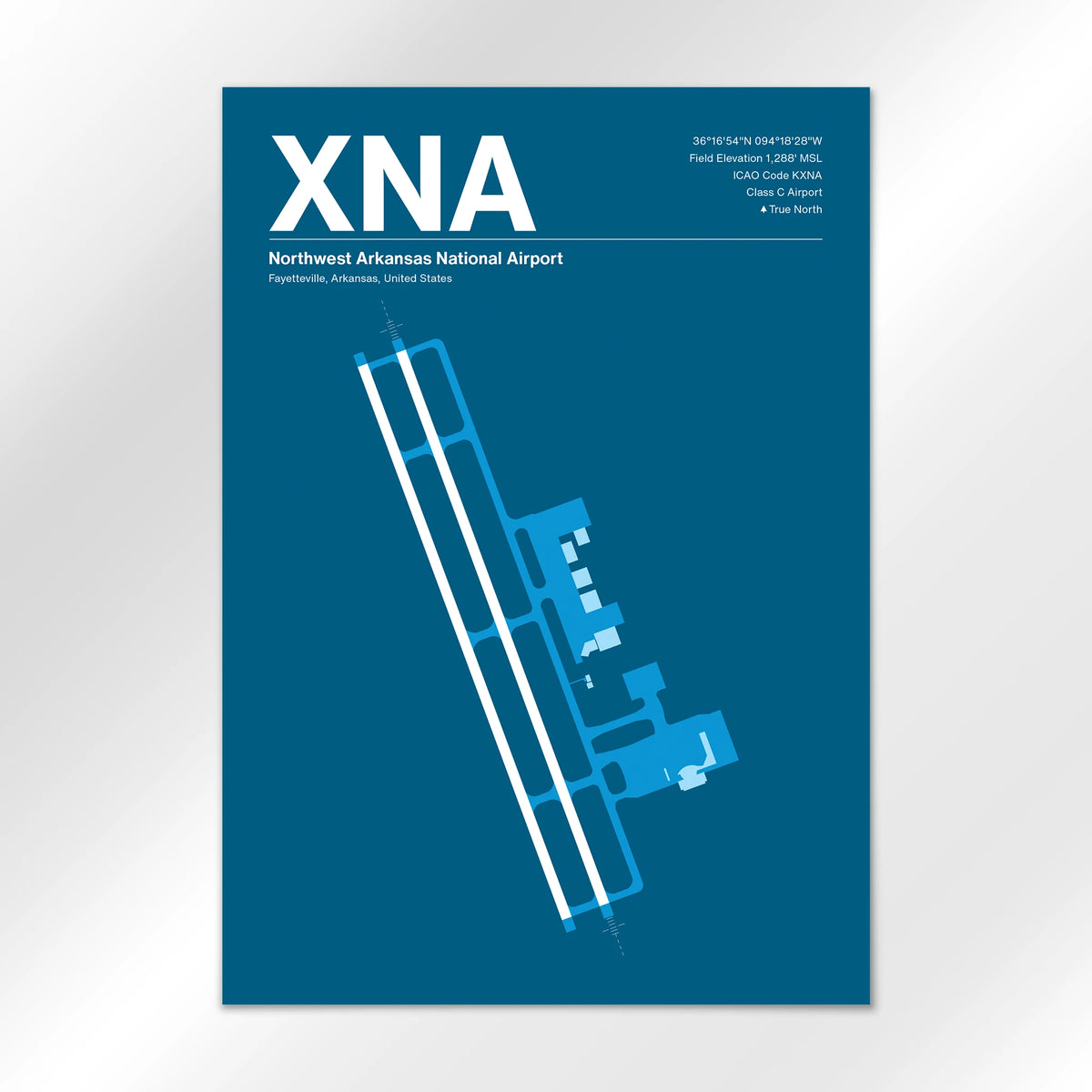 XNA Airport Diagram