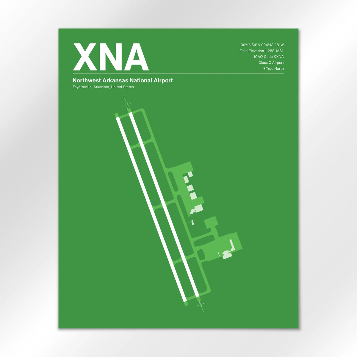 XNA Airport Diagram