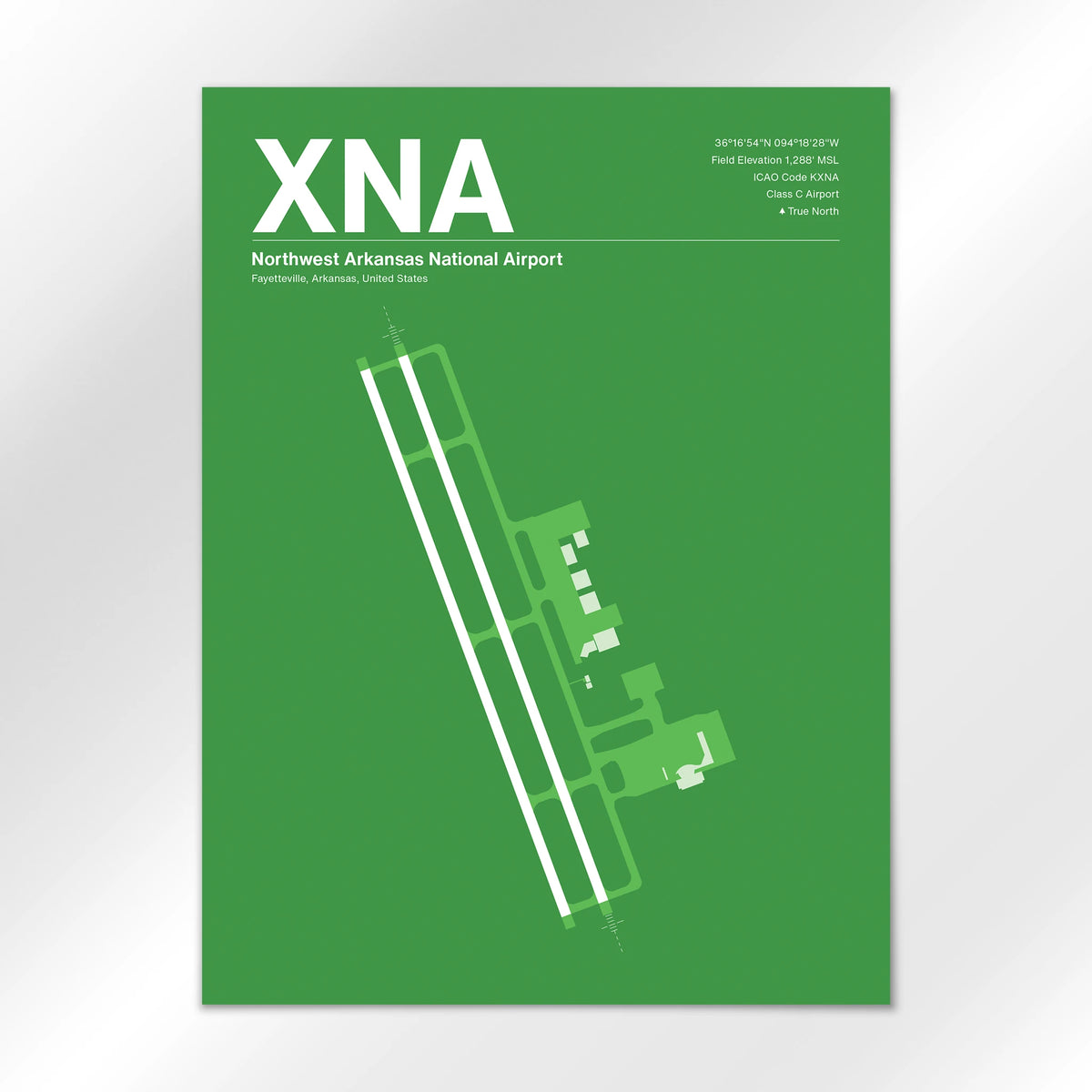 XNA Airport Diagram