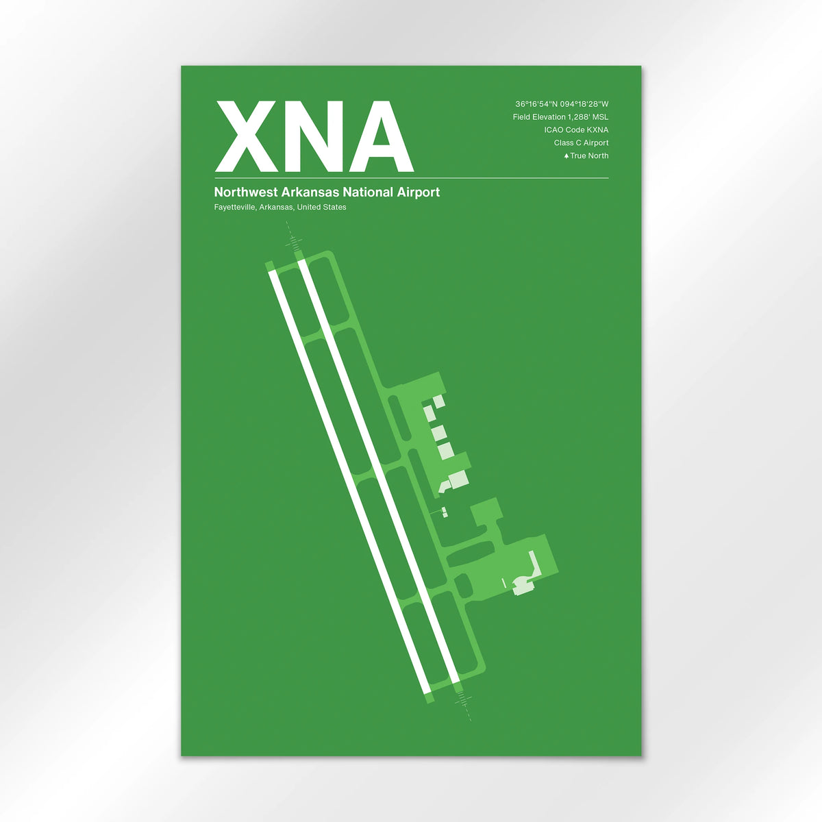 XNA Airport Diagram