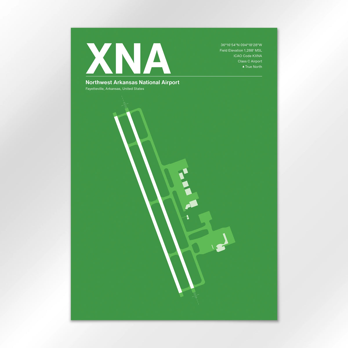 XNA Airport Diagram