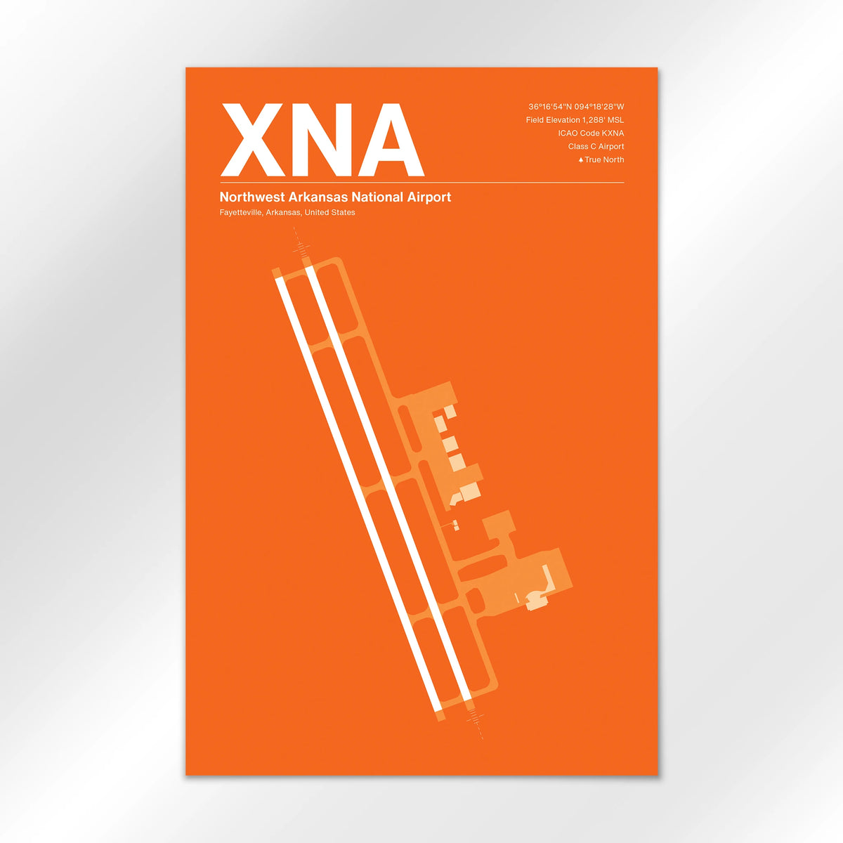 XNA Airport Diagram