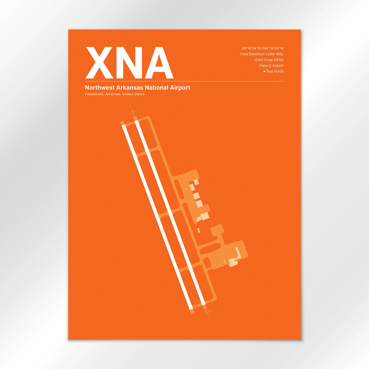 XNA Airport Diagram