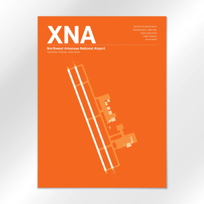 XNA Airport Diagram