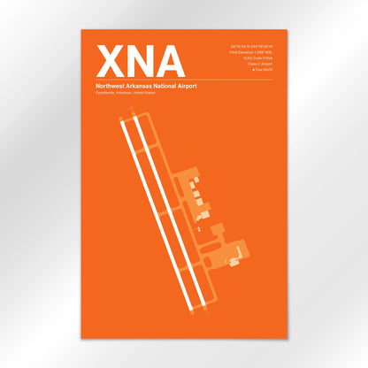 XNA Airport Diagram