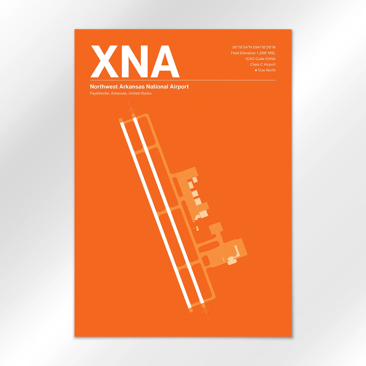 XNA Airport Diagram