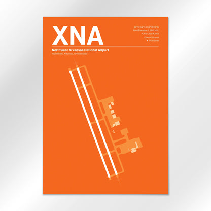 XNA Airport Diagram