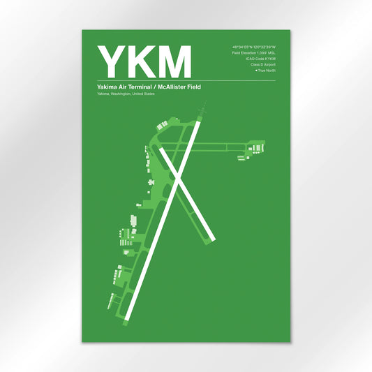 YKM | Yakima - Overland Green - 12×18" - No Frame
