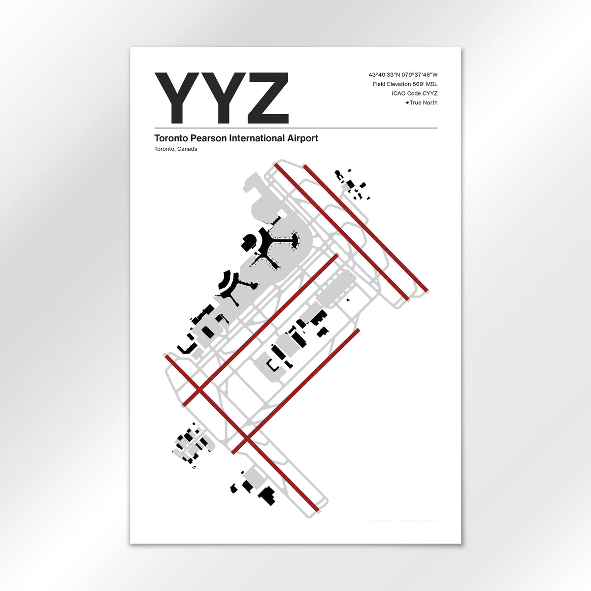 YYZ Airport Diagram