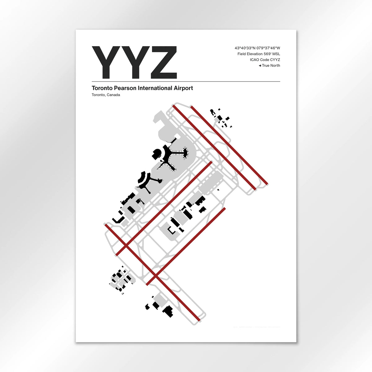 YYZ Airport Diagram