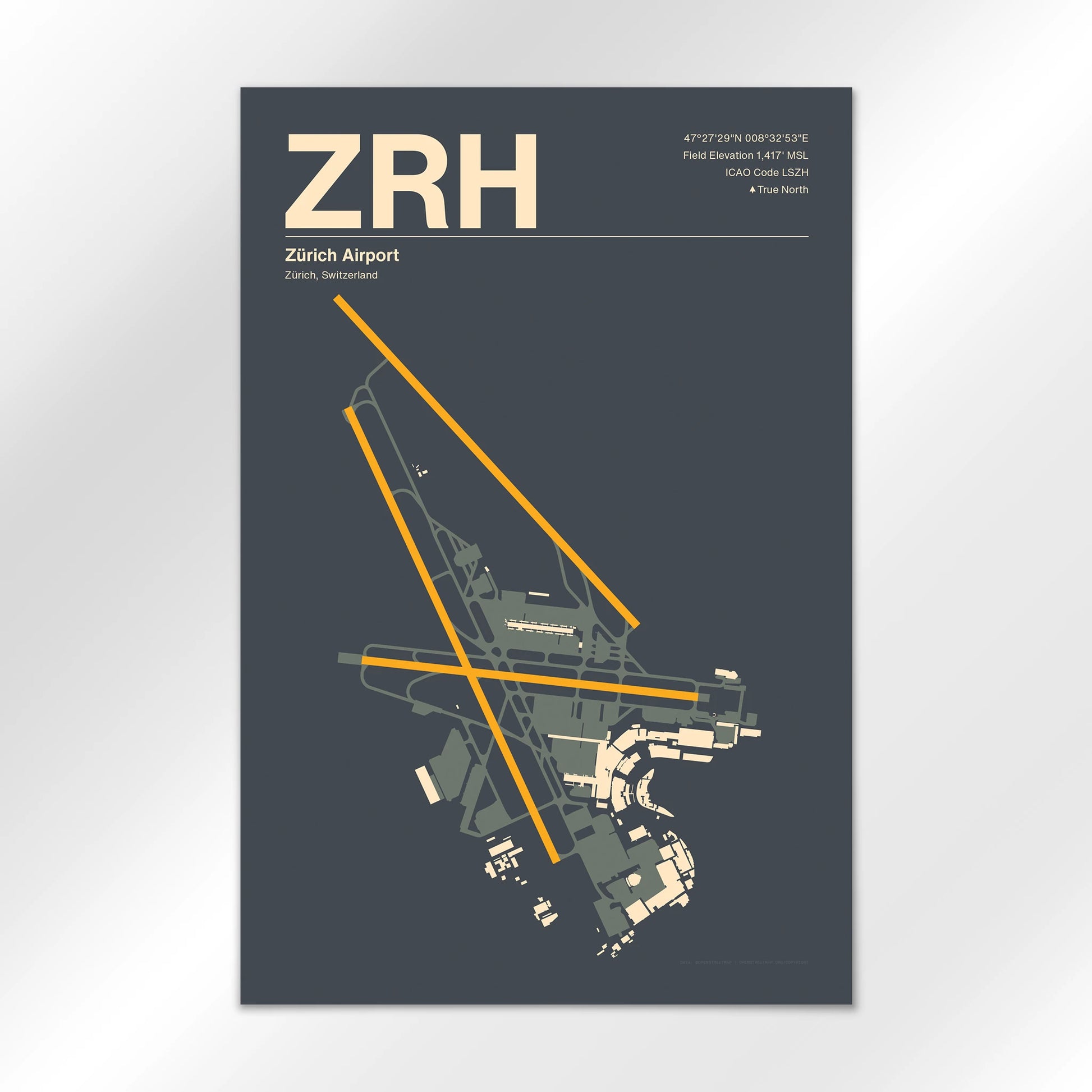 ZRH Airport Diagram