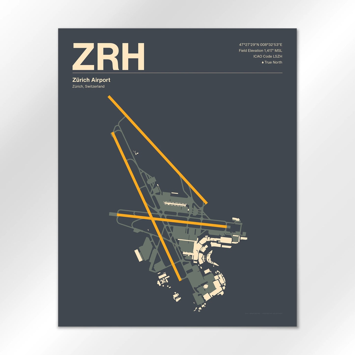 ZRH Airport Diagram