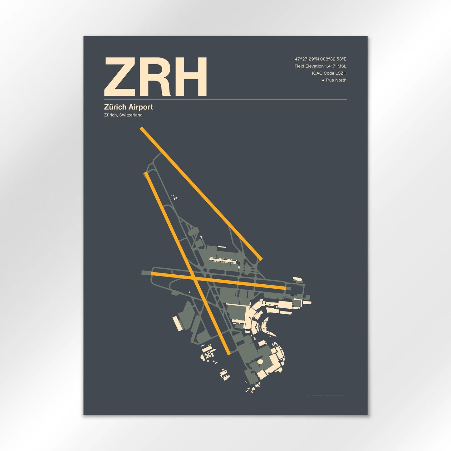ZRH Airport Diagram