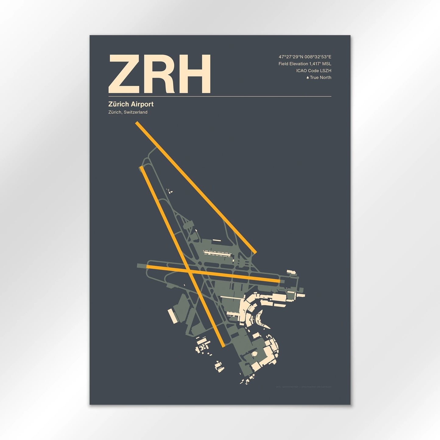 ZRH Airport Diagram