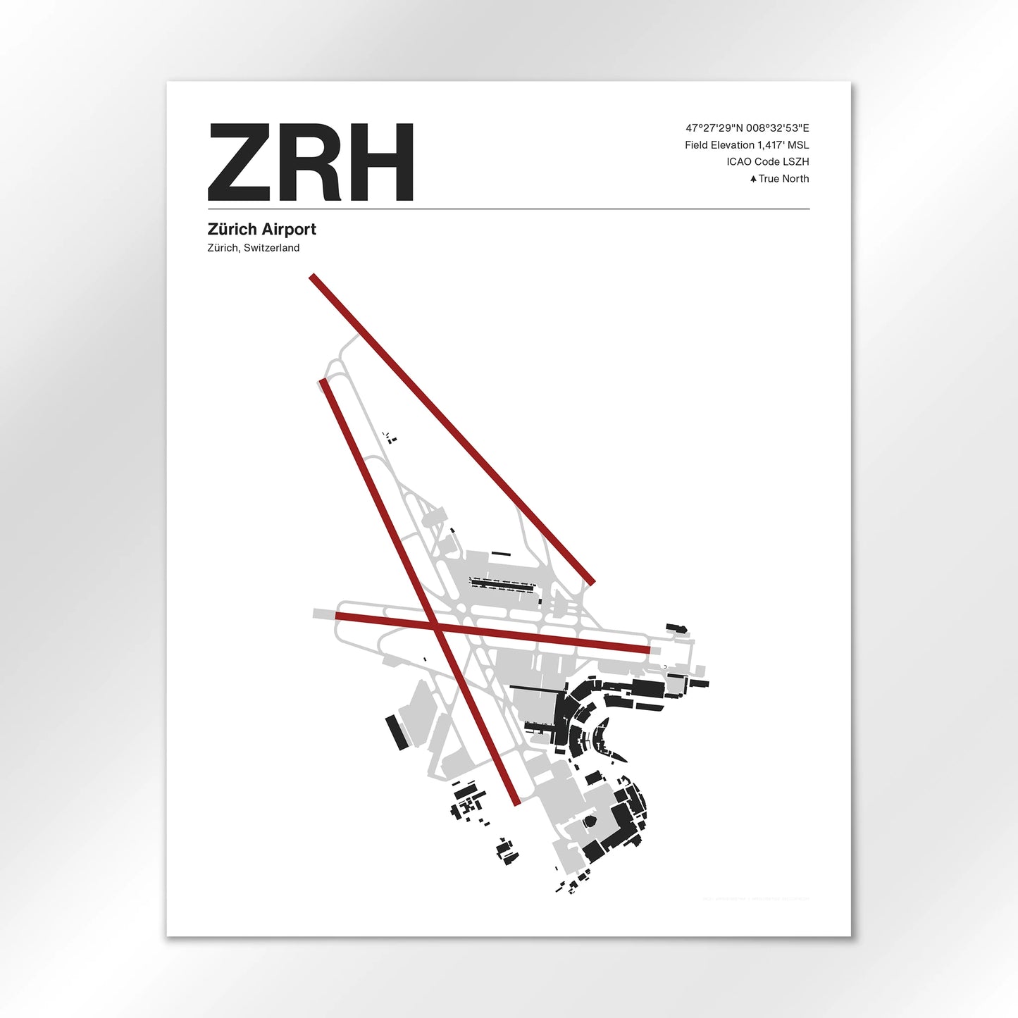 ZRH Airport Diagram