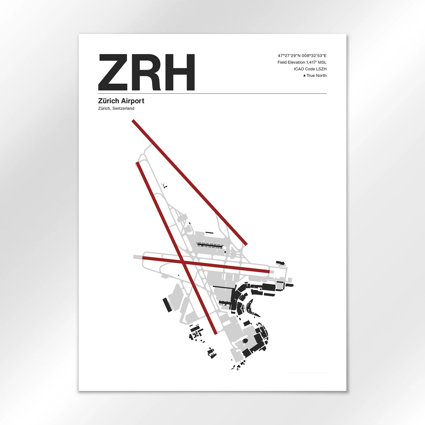 ZRH Airport Diagram