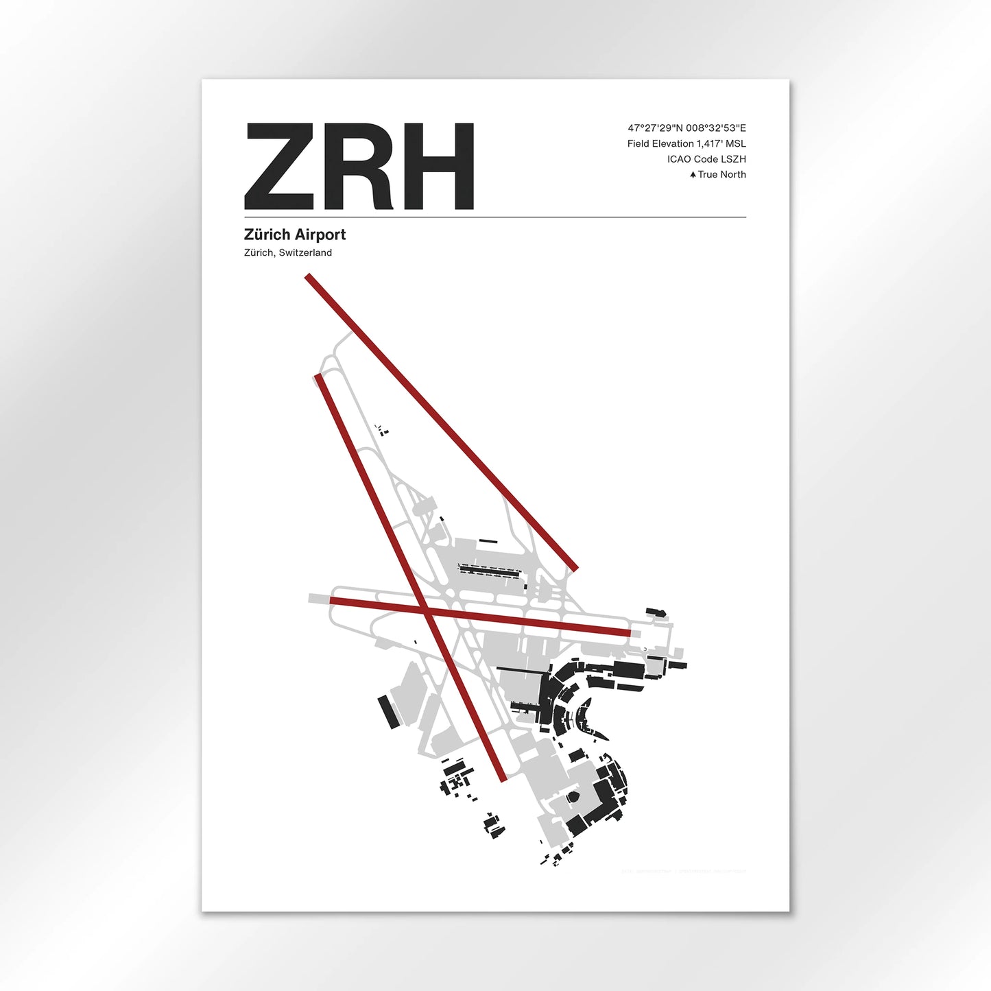 ZRH Airport Diagram