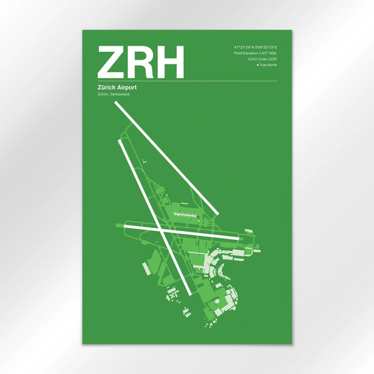 ZRH Airport Diagram