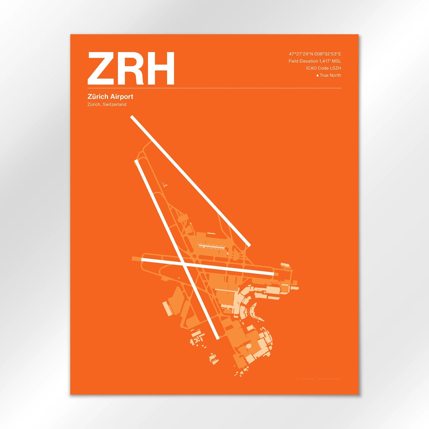 ZRH Airport Diagram