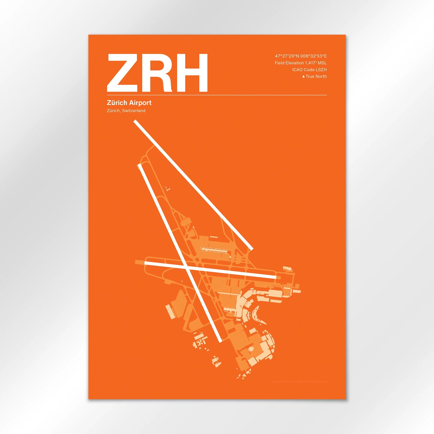 ZRH Airport Diagram