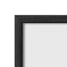 Black-finished oak frame sample